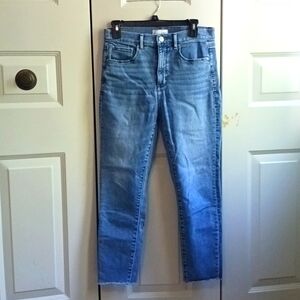 Loft soft jeans size 8 higt waist skinny